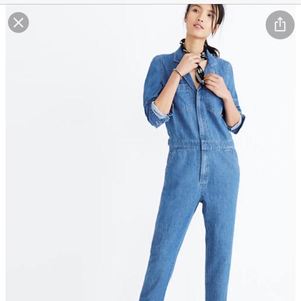 Madewell Denim Jumpsuit/Coverall